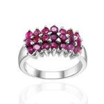 925 Sterling Silver Ring Natural Tourmaline