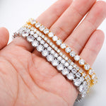 Bracelets Women  Sterling Silver Jewelry Moissanite Diamond