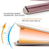 2 In 1 Infrared Steam Hair Straightener