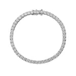 Bracelets Women  Sterling Silver Jewelry Moissanite Diamond