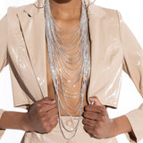 Gorgeous Rhinestone Body Chain