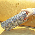 Women Luxury Gillter Evening Party Purse Box