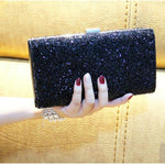 Women Luxury Gillter Evening Party Purse Box